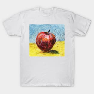 Red Apple Painting T-Shirt